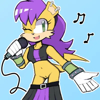 mina mongoose (archie comics, sega) created by bigrobbie