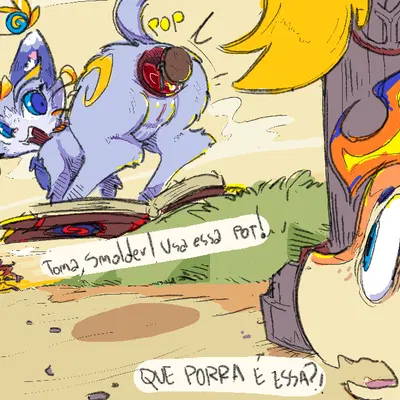 miss fortune (lol), smolder (lol), yuumi (lol) (league of legends, mythology) created by scrambledeve