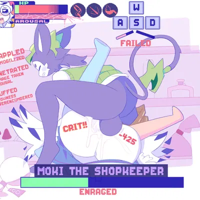 moki (mokimonky), nacho (nachokokoni) created by amaruu