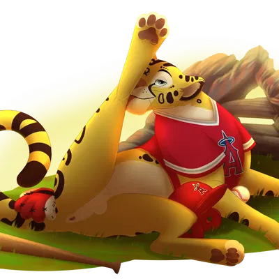 mwendo (los angeles angels, mlb) created by mstrpiece