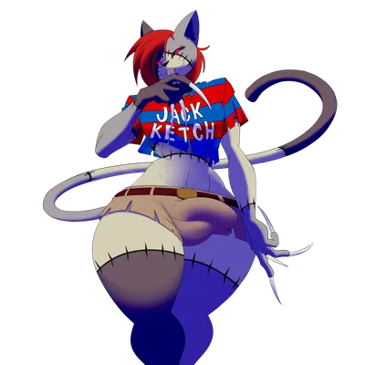 neko zombie (gregory horror show) created by cheese cake