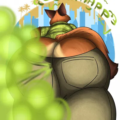 nick wilde (disney, zootopia) created by sunflower fox