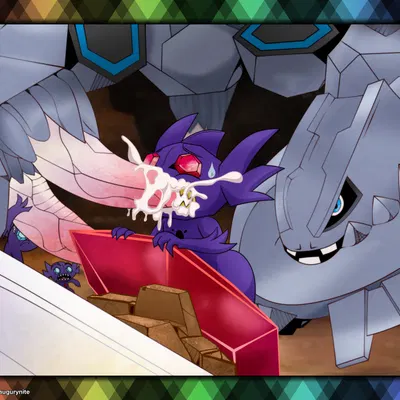 nintendo, pokemon created by augury (artist)