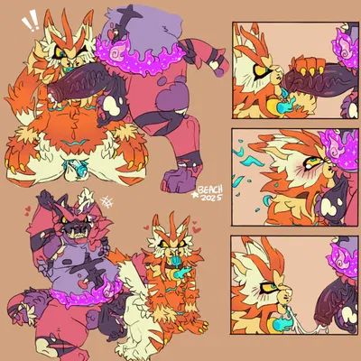 nintendo, pokemon created by beachedboy