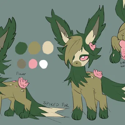 nintendo, pokemon created by bloowolfy