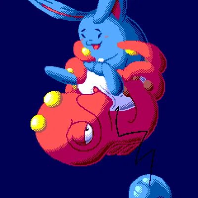 nintendo, pokemon created by flygon (artist), ripparu