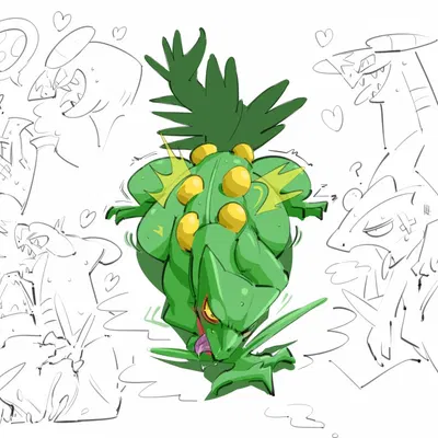 nintendo, pokemon created by gyu hydrogen