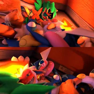 nintendo, pokemon created by lewdview