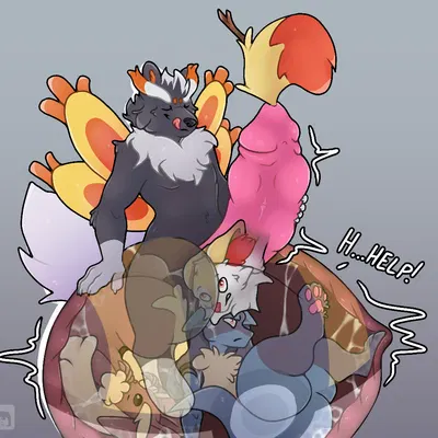 nintendo, pokemon created by martovskii