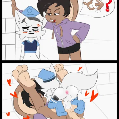 officer boykisser (junoandmaxx) (boy kisser (meme), instant loss 2koma) created by kirudi18