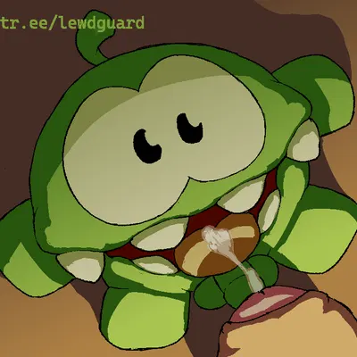om nom (cut the rope) created by highguard