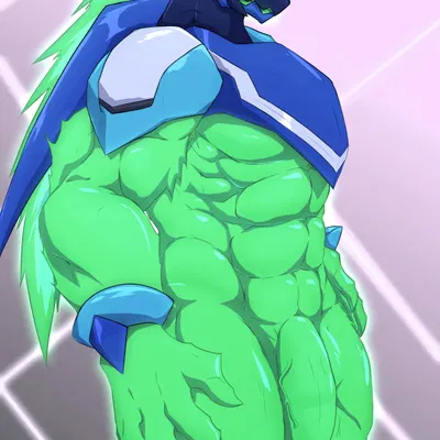 omega-xis (capcom, mega man (series)) created by geryorias