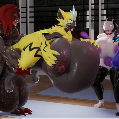 pack leader highwire, warfare zeraora (epic games, fortnite) created by tiger jhobs