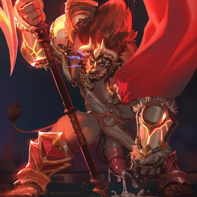 paladin (wildigu) (blizzard entertainment, warcraft) created by lanoodles