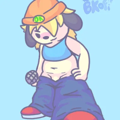 parappa, parappa the trappa (parappa the rapper, sony corporation) created by jellybeankofi