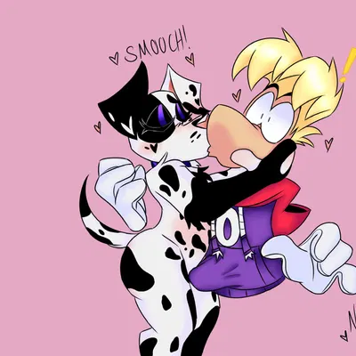 phoebe dalmatian, rayman (rayman (series), ubisoft) created by naughtymutt