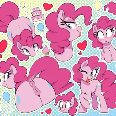 pinkie pie (mlp) (friendship is magic, hasbro) created by thebatfang
