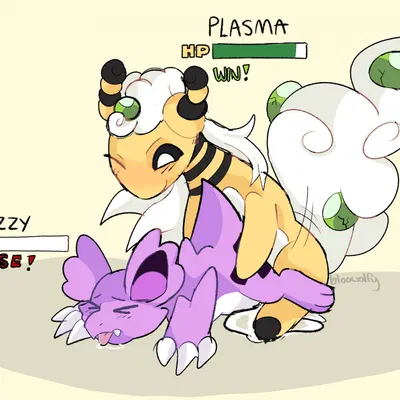 plasma (plasma dragoon) (nintendo, pokemon) created by bloowolfy