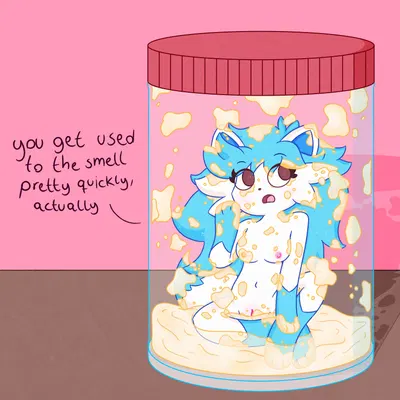 pony cum jar project created by mimi noooo