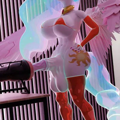 princess celestia (mlp) (friendship is magic, hasbro) created by vladichslg