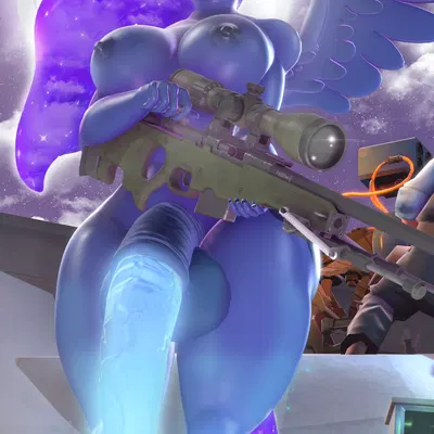 princess luna (mlp) (friendship is magic, hasbro) created by naughty cube