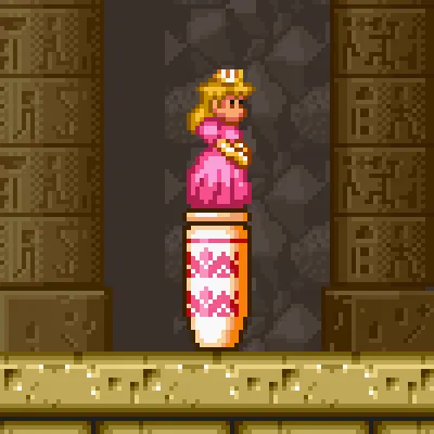 princess peach (mario bros, nintendo) created by sachasketchy