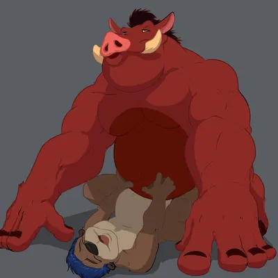 pumbaa, thom (pandottermon) (disney, the lion king) created by pandottermon