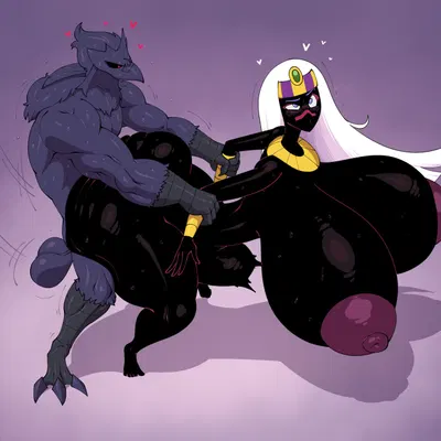 queen tyr'ahnee (duck dodgers, nintendo) created by daredemon7000