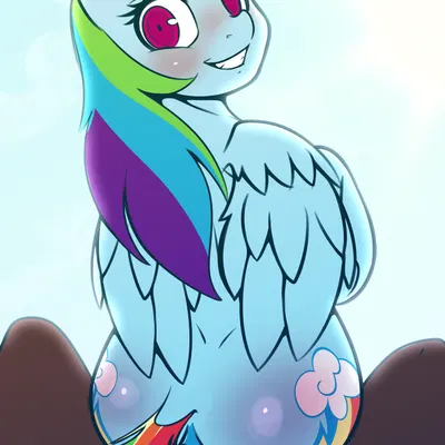 rainbow dash (mlp) (friendship is magic, hasbro) created by alexc