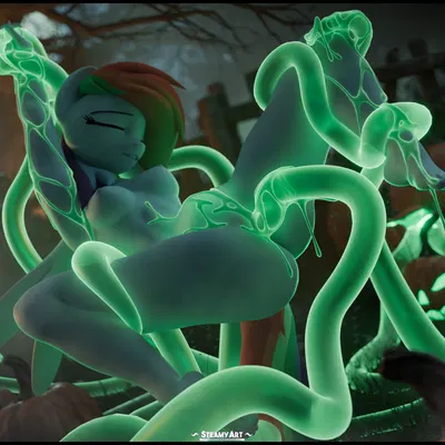 rainbow dash (mlp) (friendship is magic, hasbro) created by steamyart