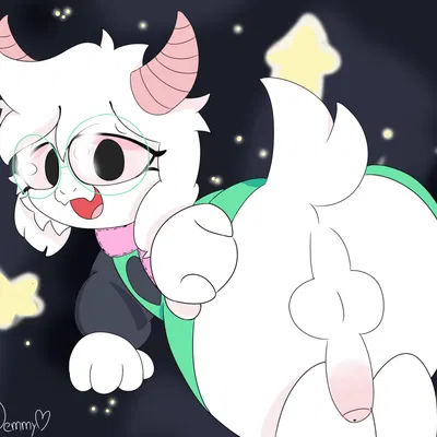 ralsei (deltarune, undertale (series)) created by demmy