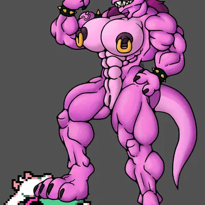 ralsei, susie (deltarune) (deltarune, undertale (series)) created by gin98