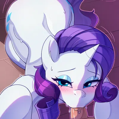 rarity (mlp) (friendship is magic, hasbro) created by javafluffy