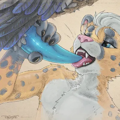 raven darkfur, taily (tailbyte) created by tailbyte