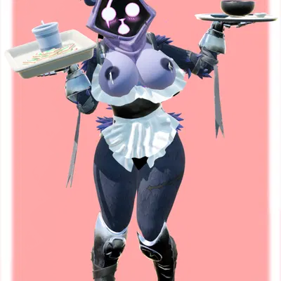 raven team leader (epic games, fortnite) created by foxwolf studios