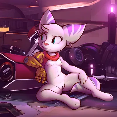 rivet (ratchet and clank) (ratchet and clank, sony corporation) created by iztli