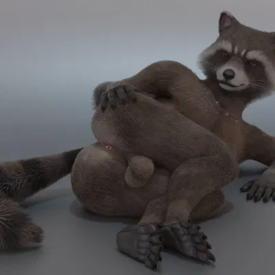rocket raccoon (guardians of the galaxy, marvel) created by no-name-no-problem
