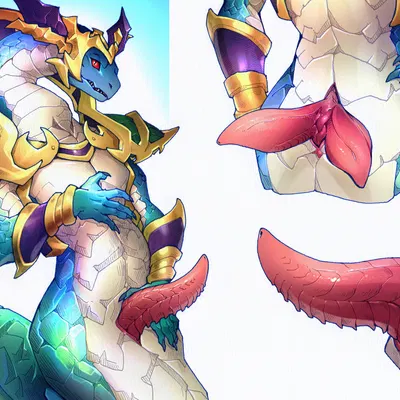 rokesh (overlord (series)) created by ket-dawnatsunset