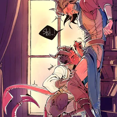 rolan (baldur's gate 3) (baldur's gate, baldur's gate 3) created by la bordeliere