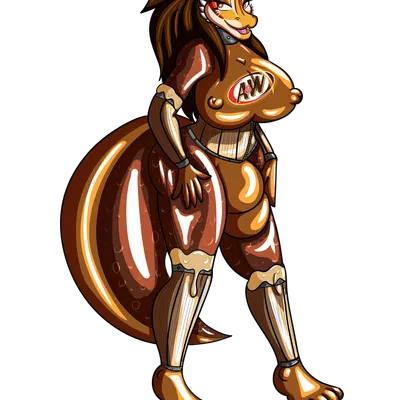 rosie the bearded dragon (a&w) created by ladyfoxheart