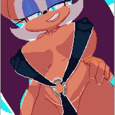 rouge the bat (sega, sonic the hedgehog (series)) created by crossman