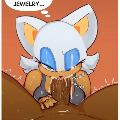 rouge the bat (sega, sonic the hedgehog (series)) created by lewnoli