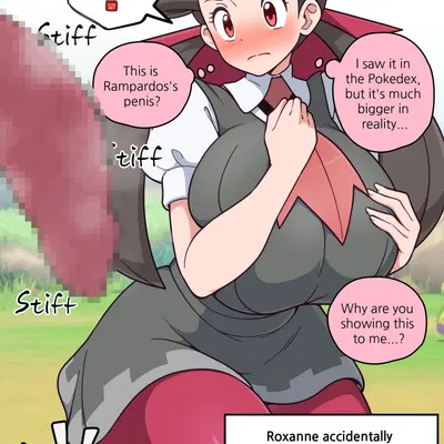 roxanne (pokemon) (nintendo, pokemon) created by everyday2