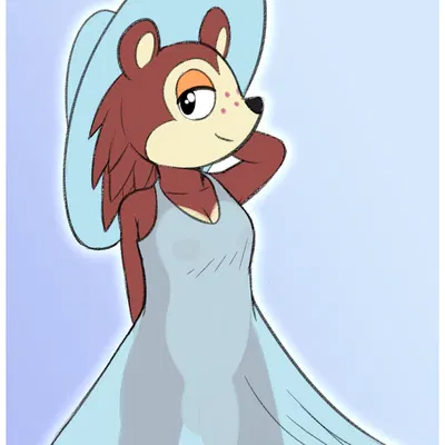 sable able (animal crossing, nintendo) created by heshieokf