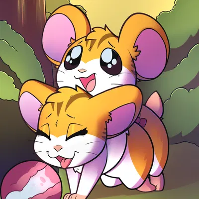 sandy (hamtaro), stan (hamtaro) (hamtaro (series)) created by jaynt
