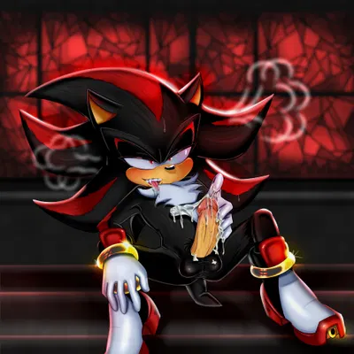 shadow the hedgehog (sega, sonic the hedgehog (series)) created by lucyfairypink
