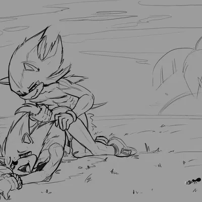 shadow the hedgehog, sonic the hedgehog (sega, sonic the hedgehog (series)) created by flophelia