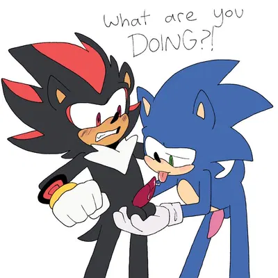 shadow the hedgehog, sonic the hedgehog (sega, sonic the hedgehog (series)) created by pachi rizuu