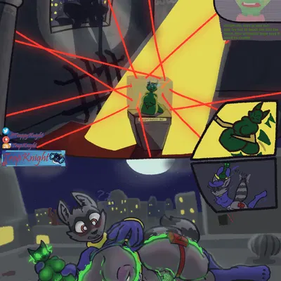 sly cooper (sly cooper (series), sony corporation) created by trapknight