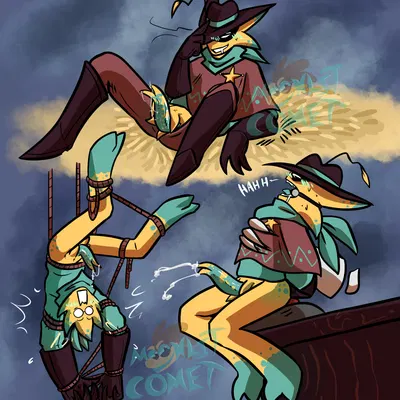 starlo (undertale yellow) (undertale yellow) created by moonlit-comet